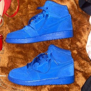 Jordan 1 royal blue suede